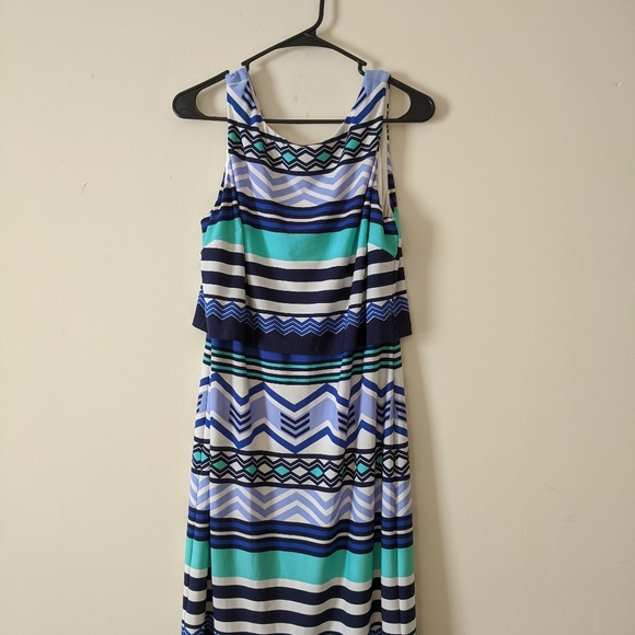Eliza J Size 8 Shift Stretch Tank Dress - Picture 4 of 8